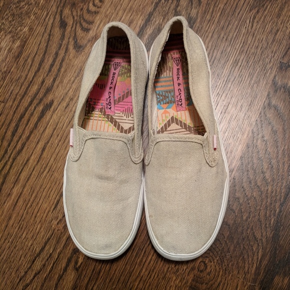 rock and candy canvas shoes